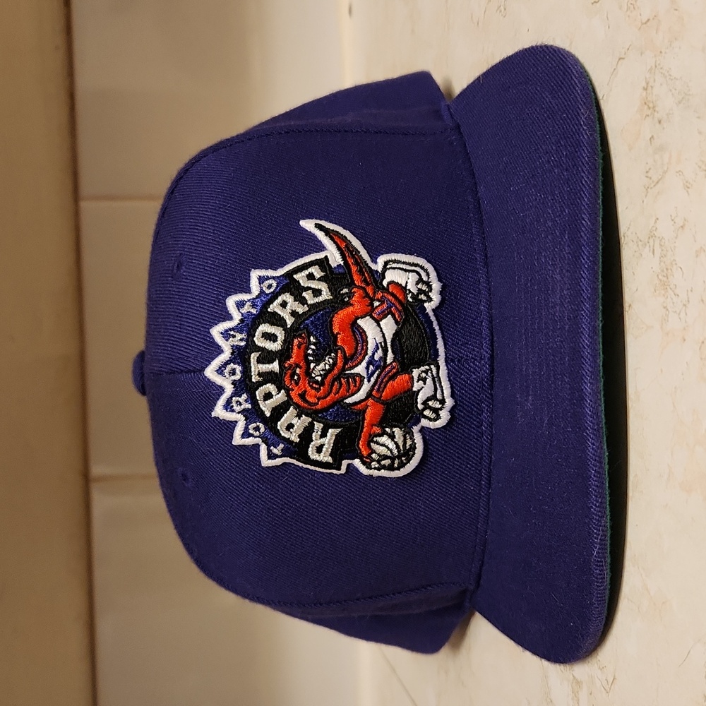 Toronto Raptors Royal Purple Mitchell & Ness Adjustable Snapback Hat